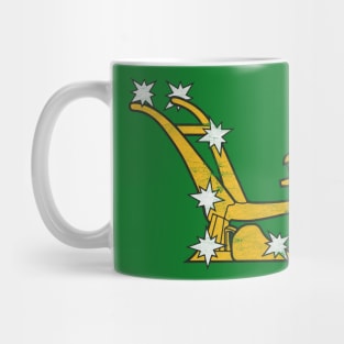 The Starry Plough - Vintage Look Design Mug